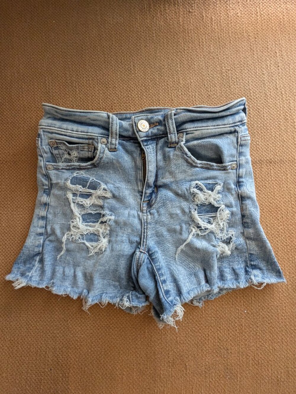 AE Ne(x)t Level High-Waisted Denim Short size 2